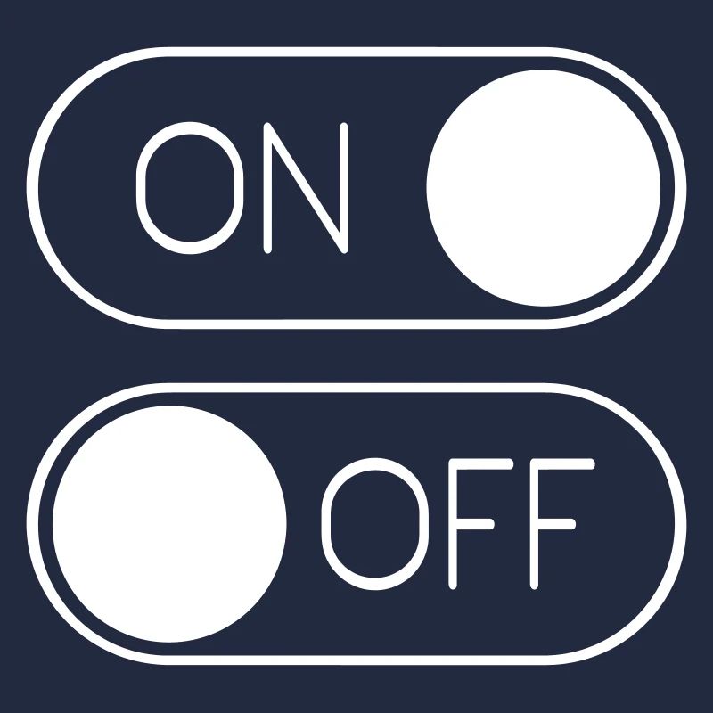 Toggle Graphic On Off Switch