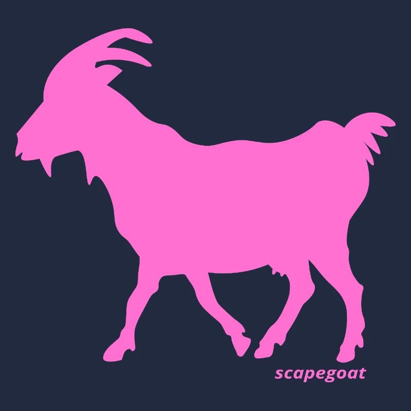 Sündenbock rosa