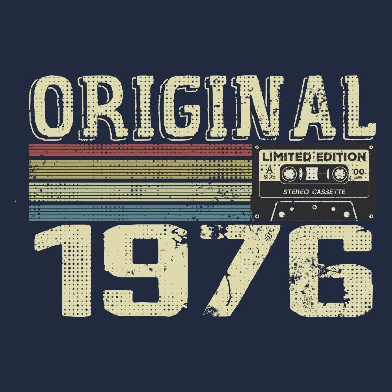 1976-Geburtstagsfeiern - Retro-1976-Geschenk