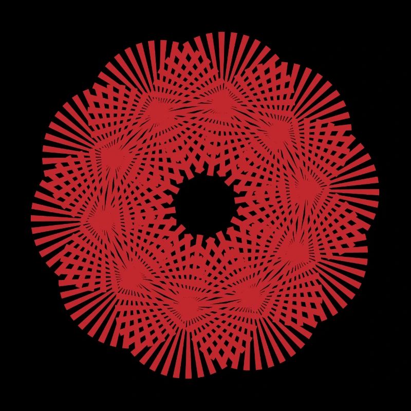 Mandala | Sonnenstrahlen | Muster