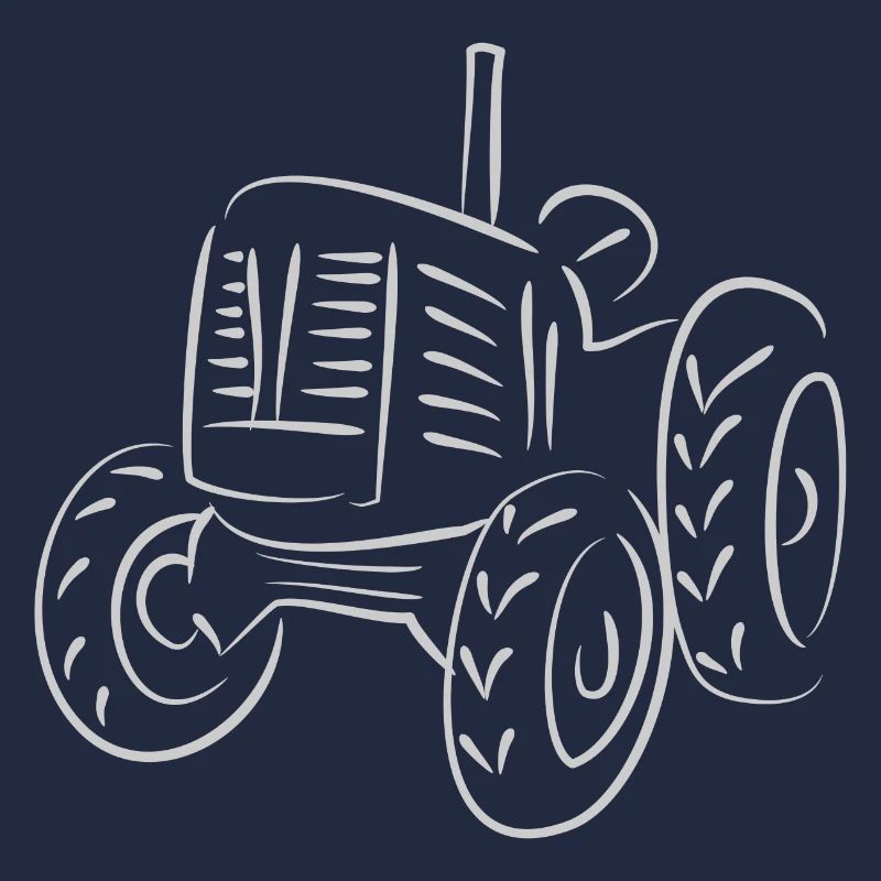 Traktor Zeichnung