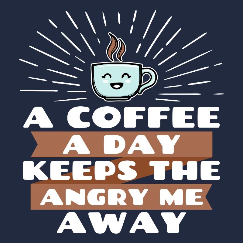 Witz Cool Lustig Statement Kaffee