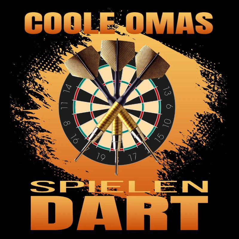 Coole Omas spielen Dart
