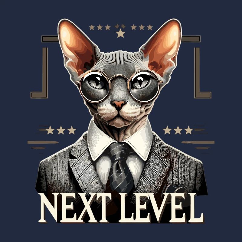 Cornish Rex Suit Next Level Cat Gift