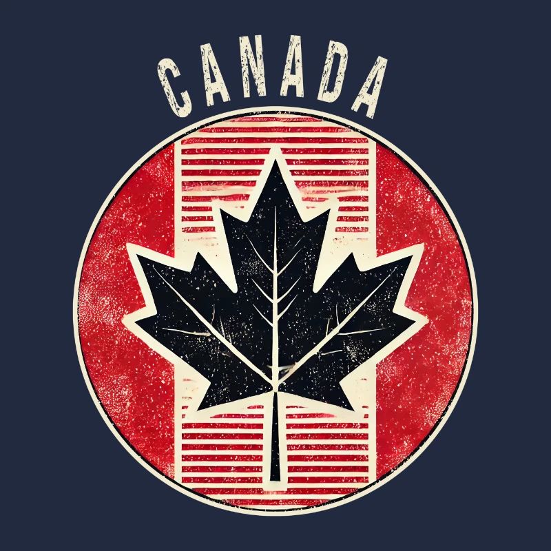 Motif de feuille d'érable du Canada