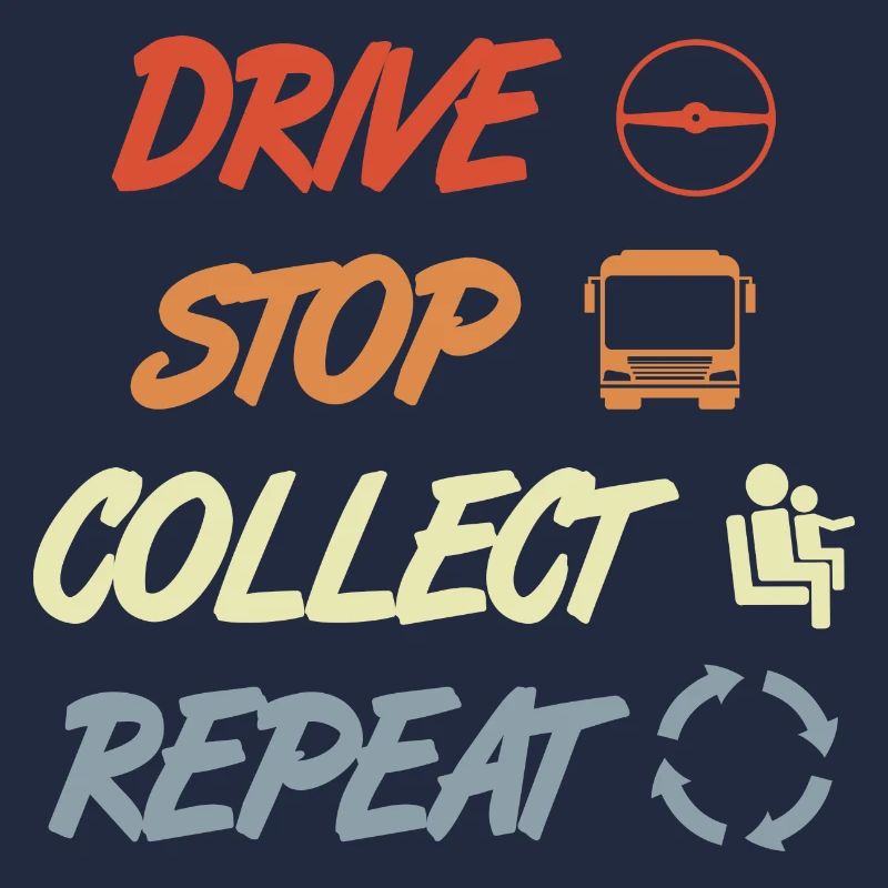 Driving, Stopping, Collecting, Repeating
