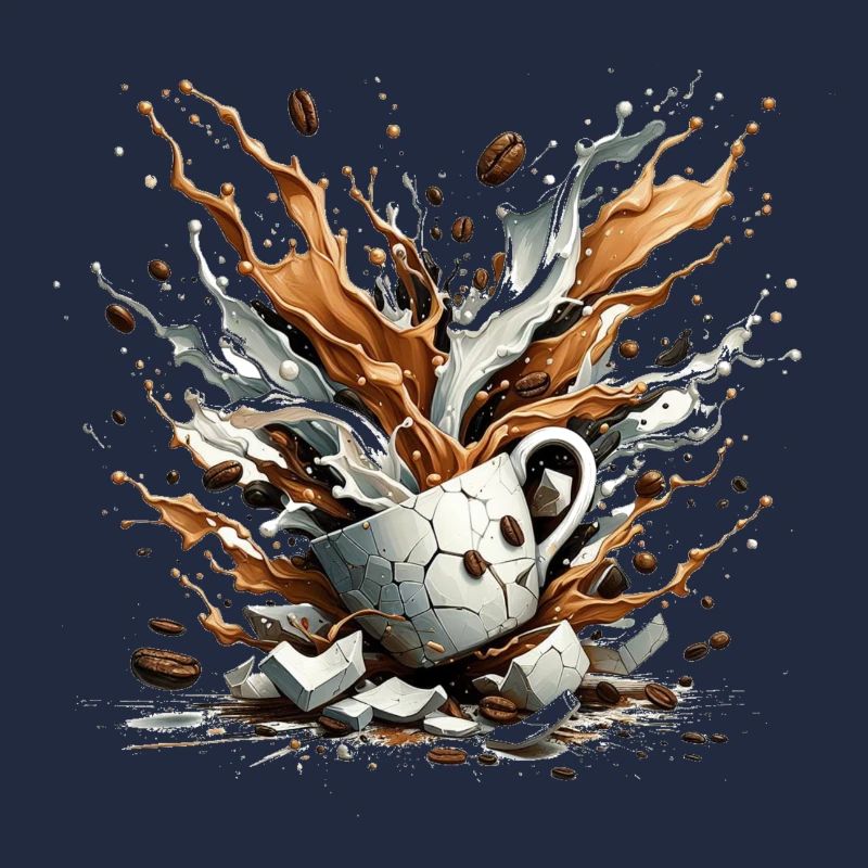 Exploded Coffee - 100 % caféine