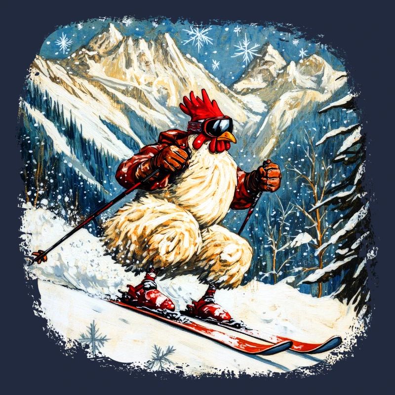 Poulet de ski