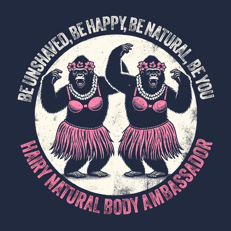 Hula Dancer Gorilla Celebration Tee