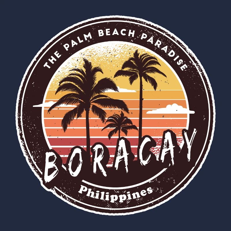 Boracay, Philippines, Design vintage