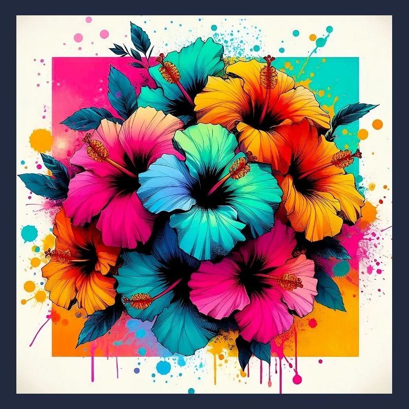 Fleurs d’hibiscus