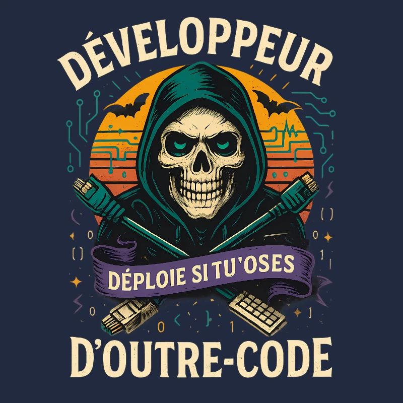 Web Developer - Halloween Skull
