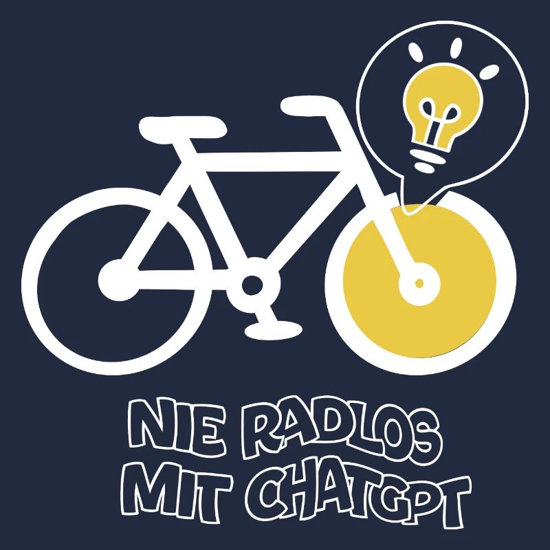 Cycling with creative light bulb design