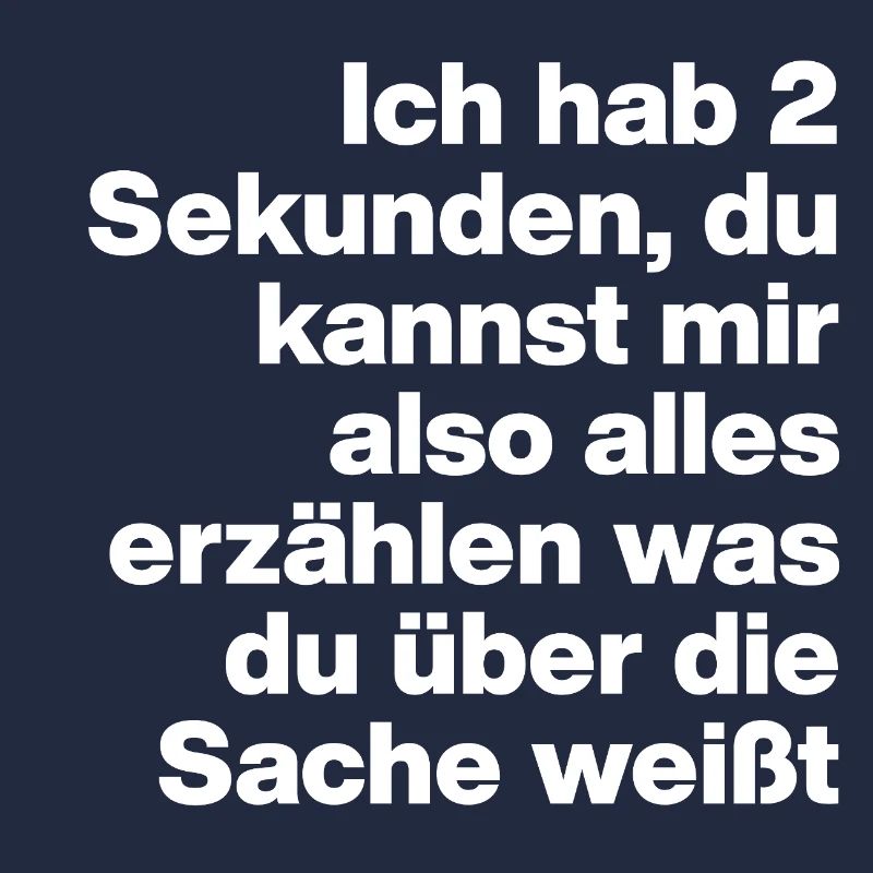 2 SECONDES, T’ES STUPIDE ? SARCASME, COQUIN