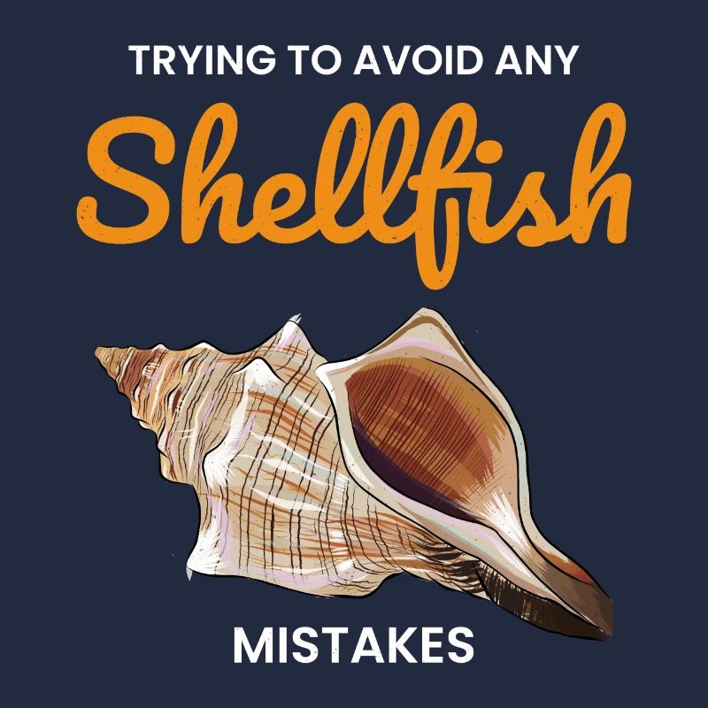 Conch Seashells Collector Beachcomber Shellfish