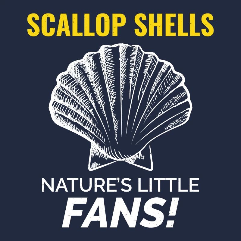 Scallop Seashells Collector Beachcomber Shellfish