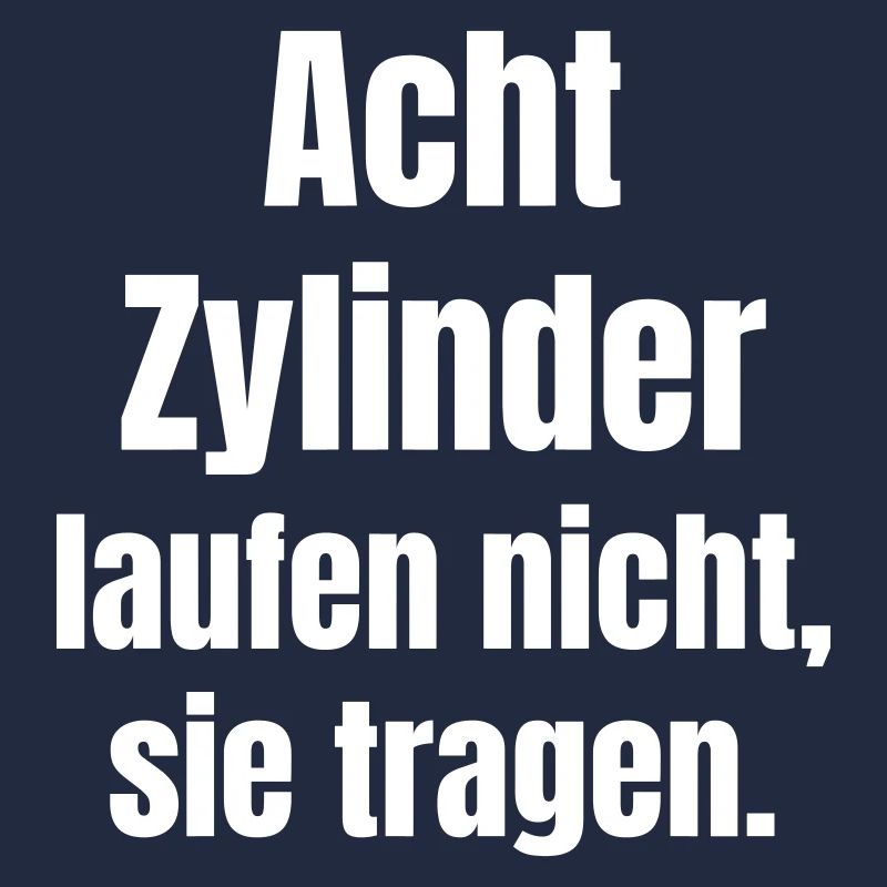 Eight Cylinder Text Graphics