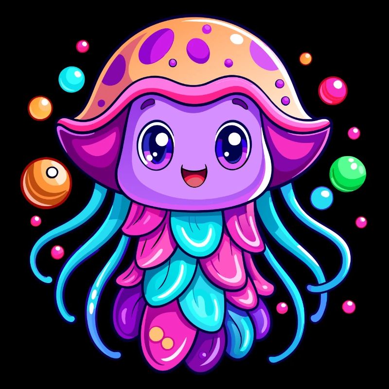 Méduse mignonne