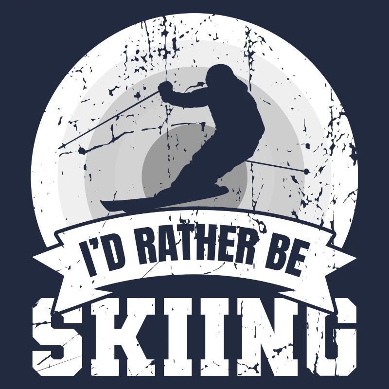 Funny skier saying