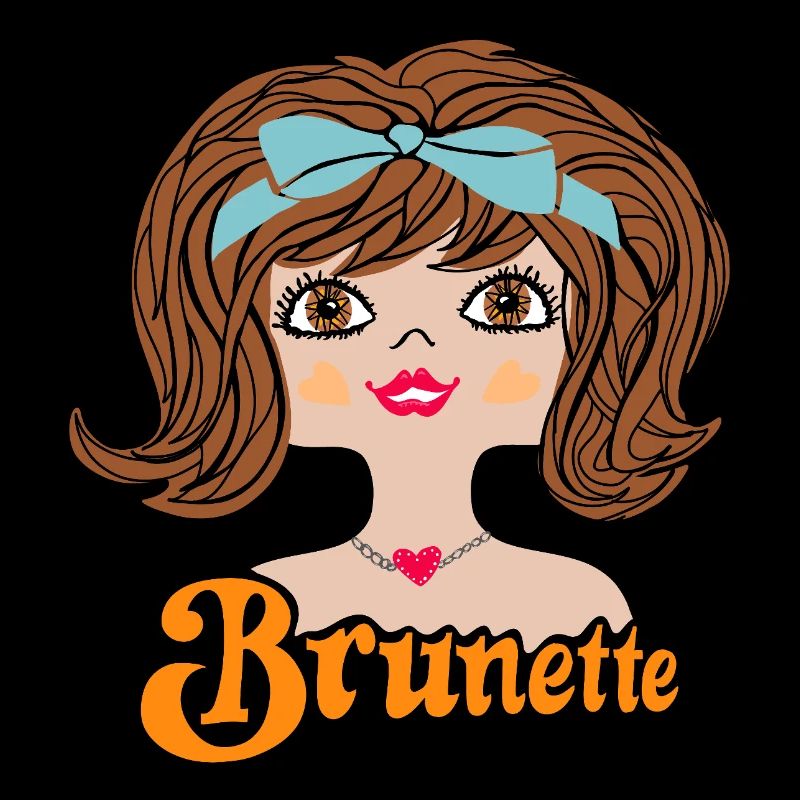Brunette Retro Vintage