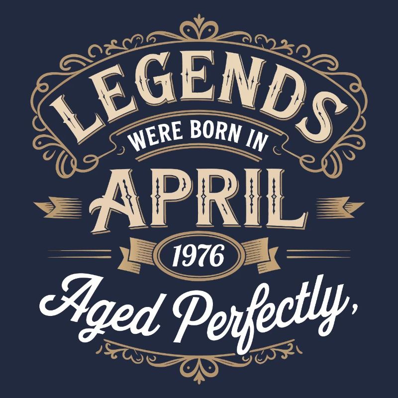 April 1976 Geburtstagsgeschenk Großartig seit April