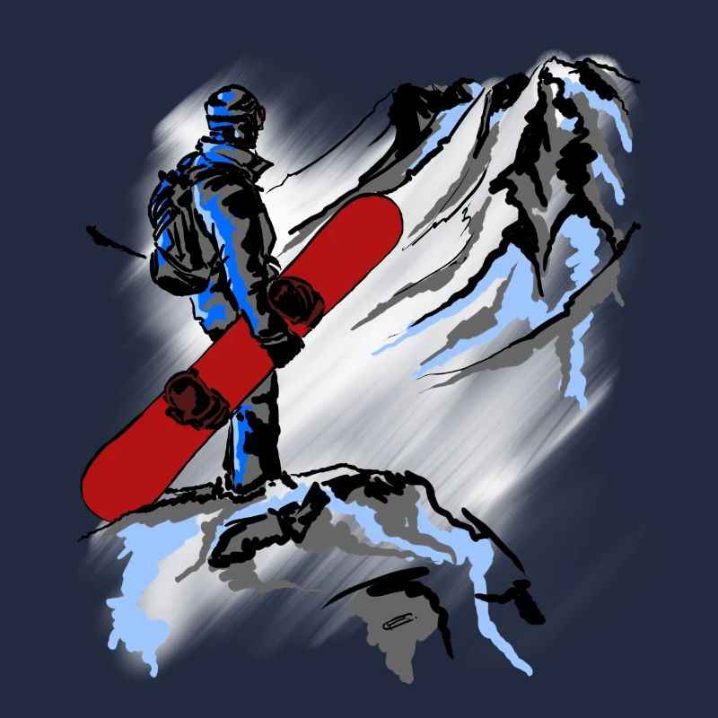 snowboarding
