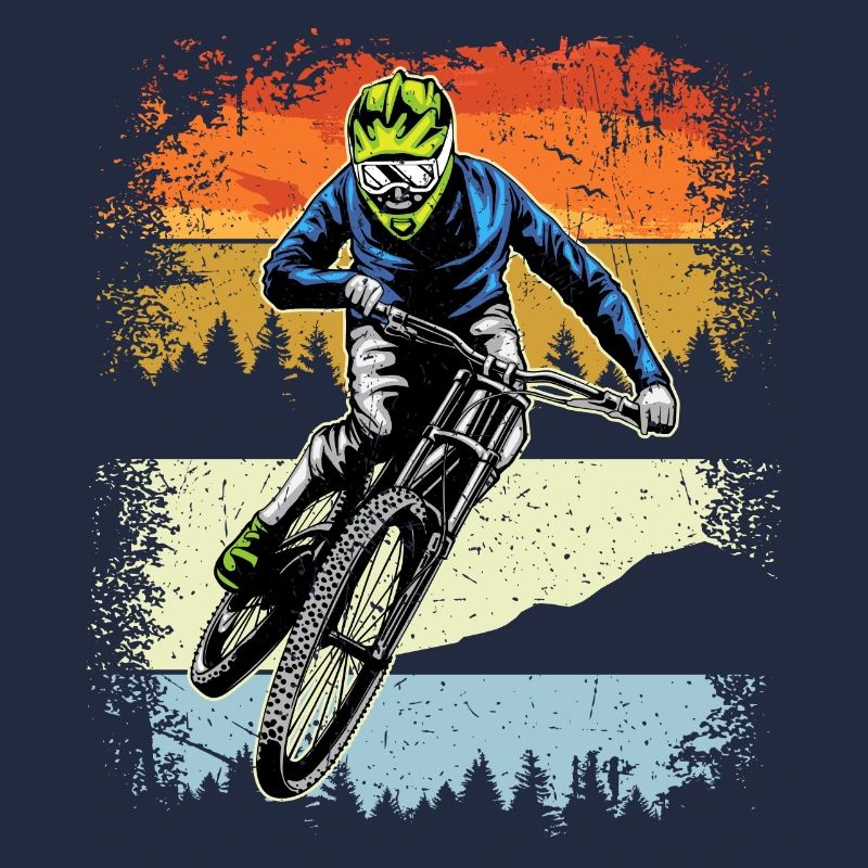 Sunset Trail MTB Fahrer