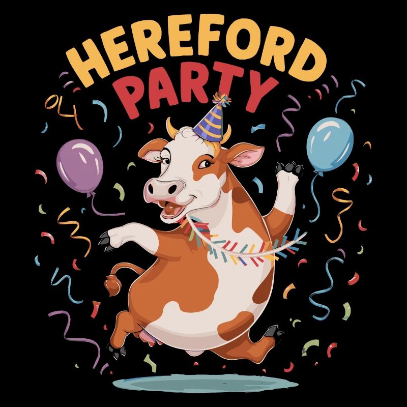 Pure Hereford joy!