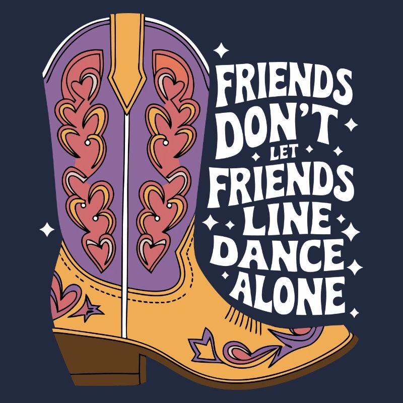 Line Dancing Dancing Dancers