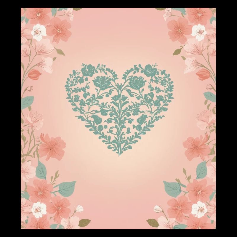 Coeur de fleur