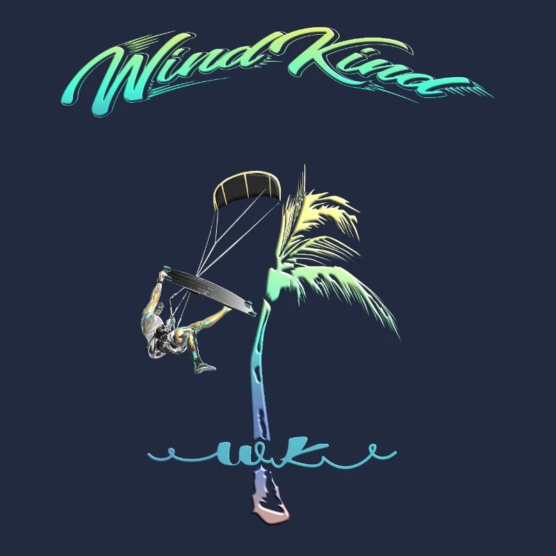 Palmier Kitesurfeur