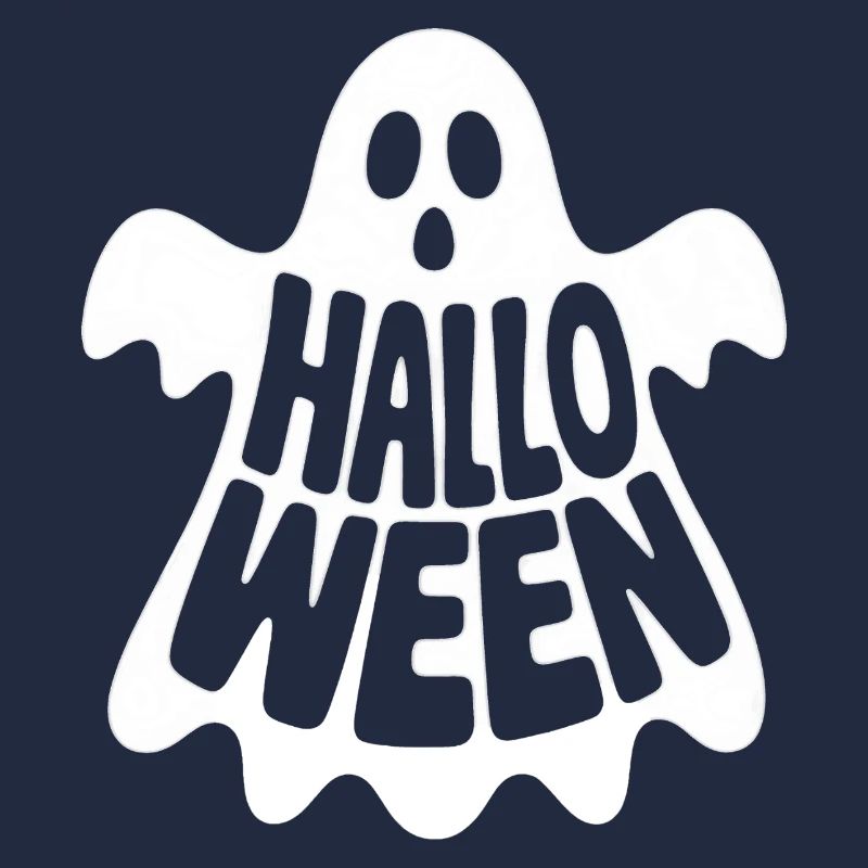 Fantôme d’Halloween - Logo effrayant