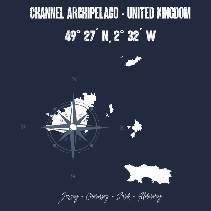 Channel Islands Map Design