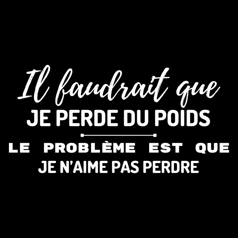 Je n'aime pas perdre