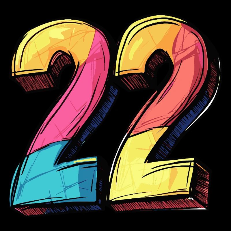 Bande dessinée à 22 chiffres