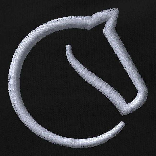 embroidered lichess logo