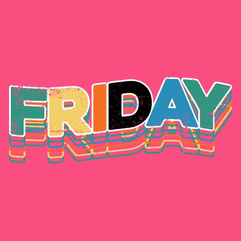 Freitag Retro Stack Letters