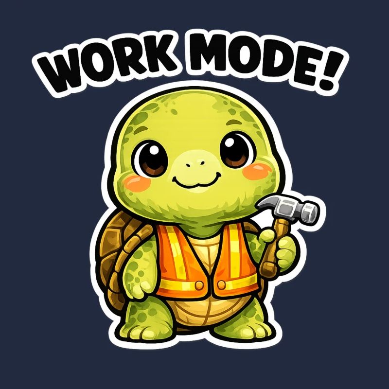 Héros de construction de la Tortue en mode Working