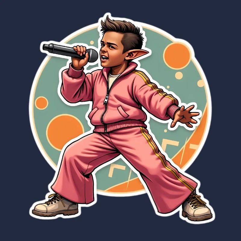 Elf Rapper in Action