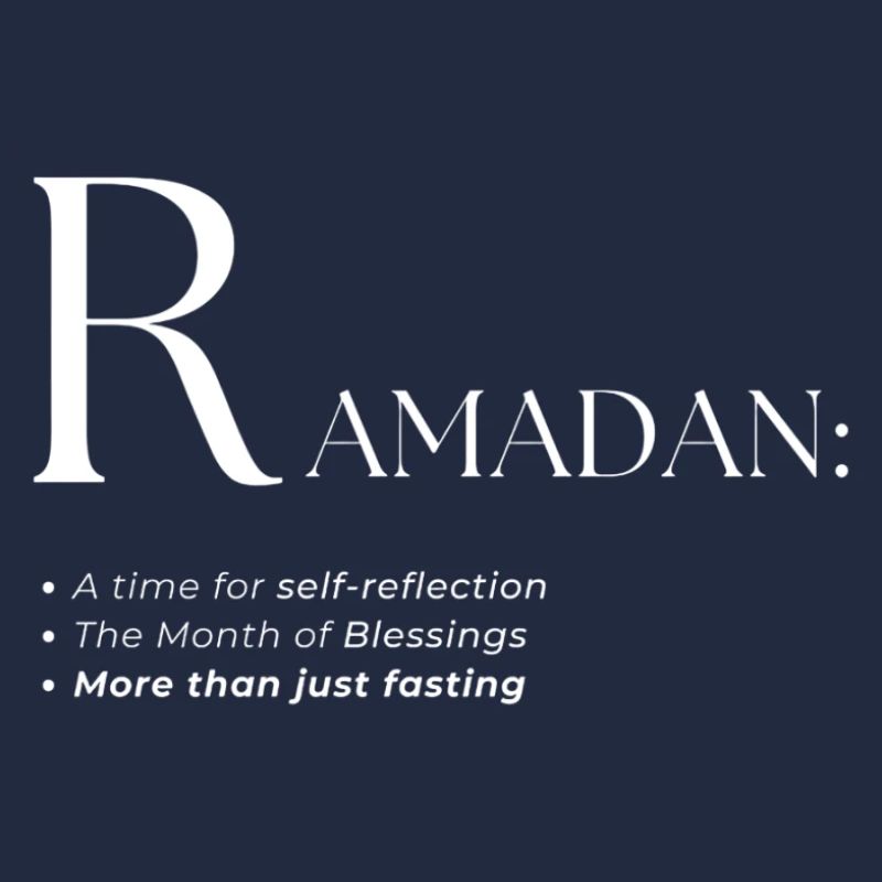 Conception de style de texte du dictionnaire Ramadan