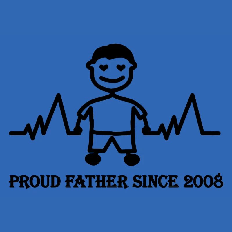Stolzer Vater seit 2008 eines Jungen