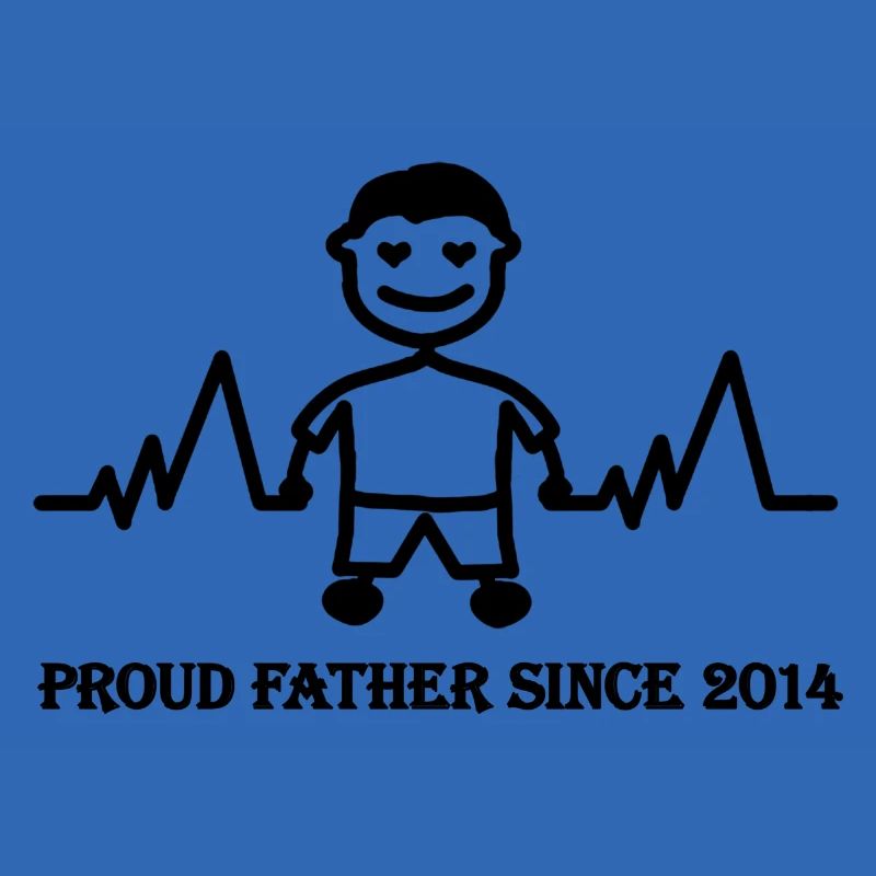 Stolzer Vater seit 2014 eines Jungen