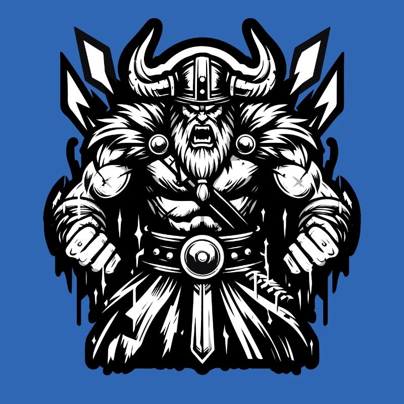 Mächtiger Wikingerkrieger Version 2