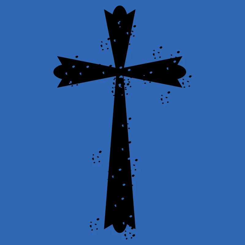 Croix avec des taches blanches > des graphiques vectoriels