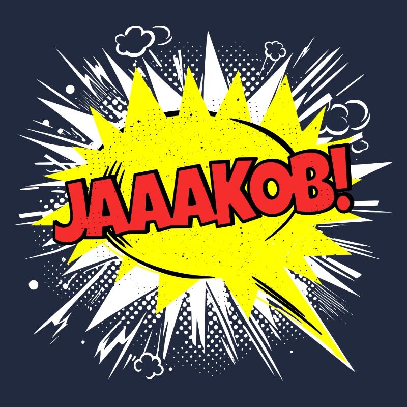 Le nom de Jacob drôle de bulle de dialogue Jaaakob !