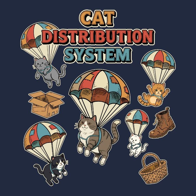 Système de distribution des chats