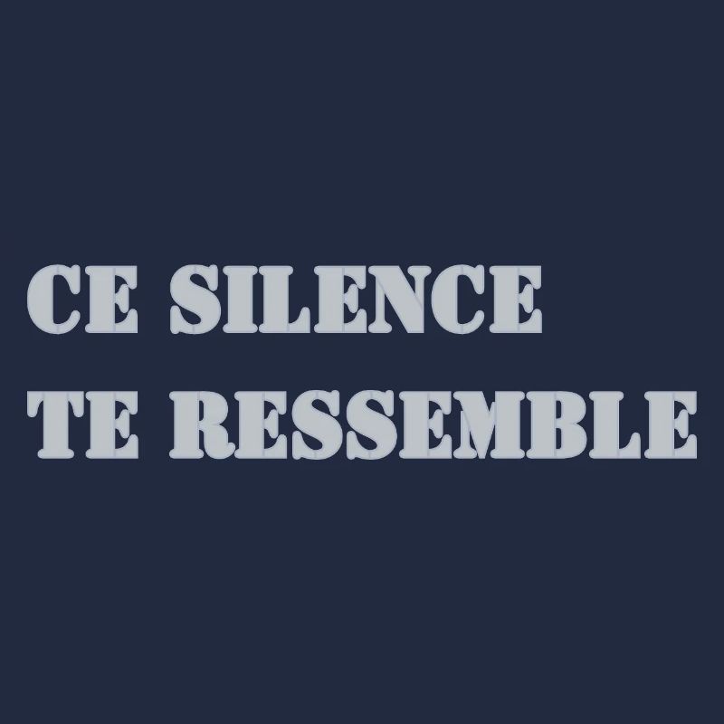 THIS SILENCE IS LIKE YOU