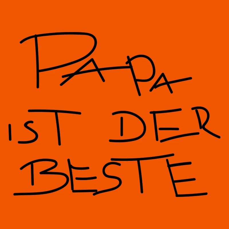 papa ist der beste