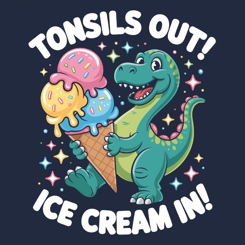 T Rex Eiscreme Jubel