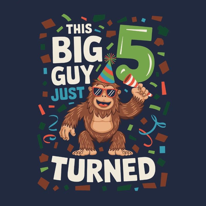  This Big Guy Just Turned 5 Lustiger Gorilla 5